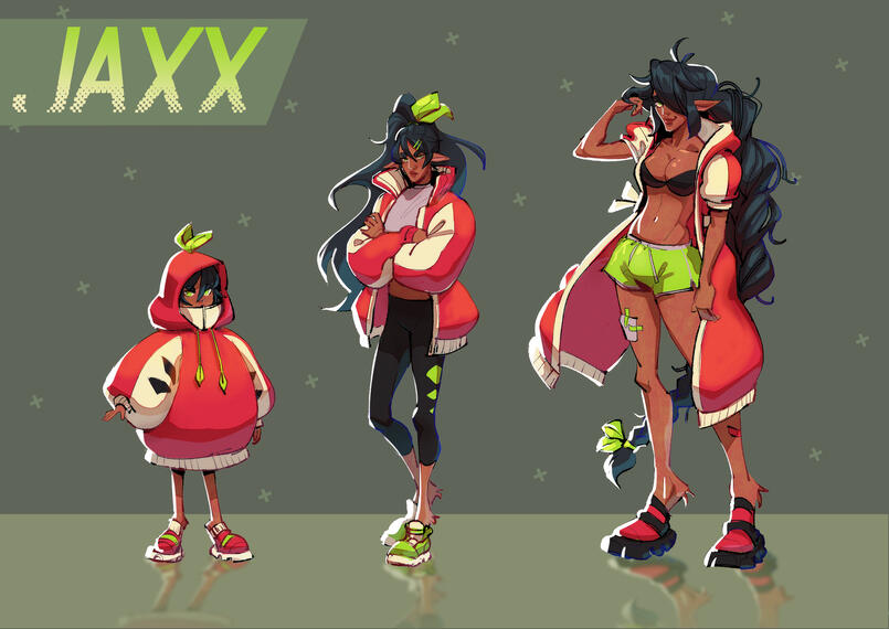 Jaxx Character Design Jaxx Character Design
